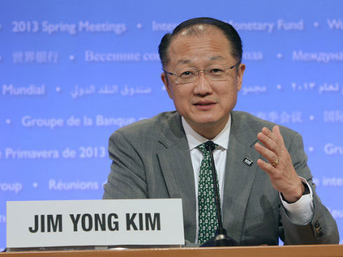 世界银行行长呼吁加大投资应对流行病